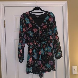 Express floral romper
